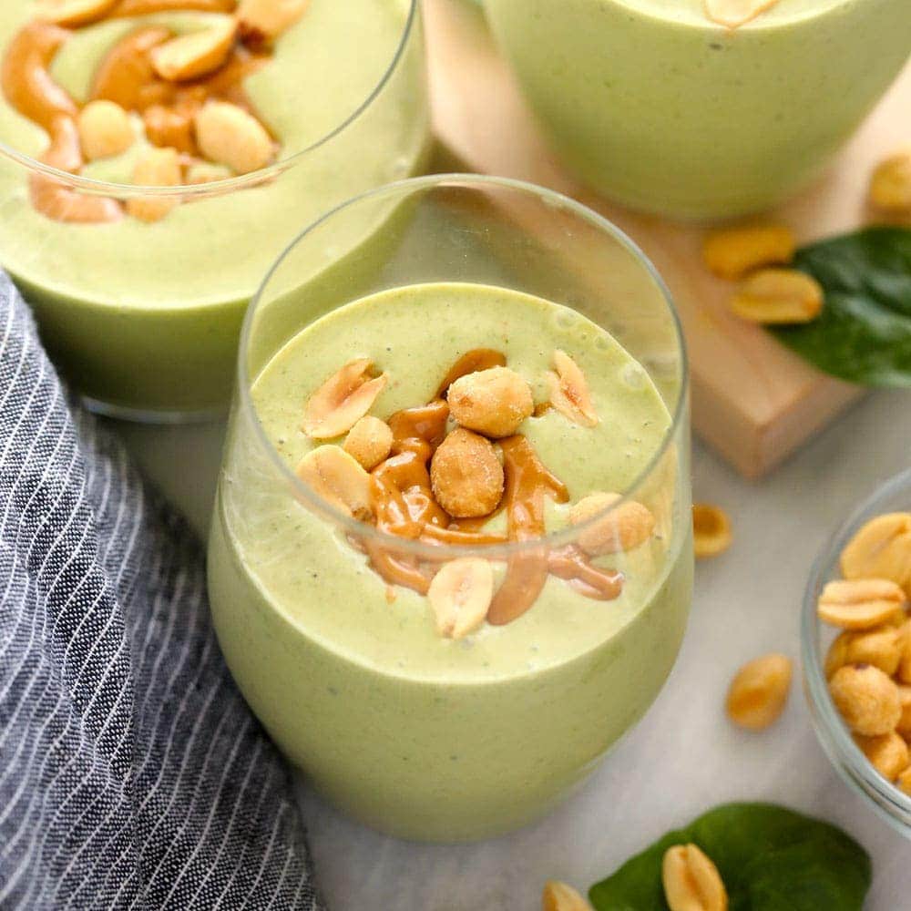 Peanut Butter Green Smoothie: Delicious Greens Without the Green Taste
